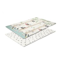 Lorelli Двулицево детско термо килимче за игра 120/180 см, Panda Park