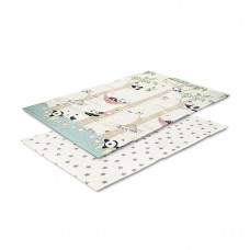 Lorelli Двулицево детско термо килимче за игра 120/180 см, Panda Park