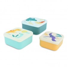 Miniland Комплект кутии за обяд 3 броя Jurassic