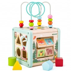 Woody Forest Animals wooden educational cube