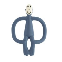 Matchstick Monkey Чесалка с апликатор Original Monkey Teething Toy, Airforce Blue