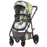 Chipolino Baby stroller and carry cot 2 in 1 Milo truffle
