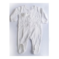 Caramell baby Romper Long sleeves with lace