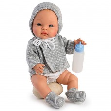 Asi Alex baby doll 36 cm with grey vest
