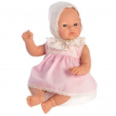 Asi Кукла-бебе Коке с розова рокля с дантели
