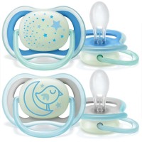 Philips Avent Ultra Air Night pacifier 6-18m, Boy