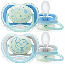 Philips Avent Ultra Air Night pacifier 6-18m, Boy