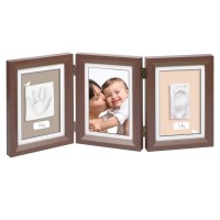Baby Art My Baby Touch Timeless Classic triple Frame Brown
