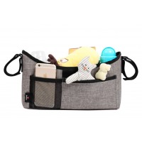 BabyDan Stroller organizer Lux Grey BabyDan Stroller organizer Lux Grey