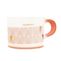 Babymoov Неплъзгаща се чашка с дръжка, Peach Babymoov Неплъзгаща се чашка с дръжка, Peach