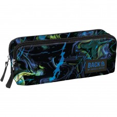 Back Up Pencil Case with two compartments B06 Blue Magic