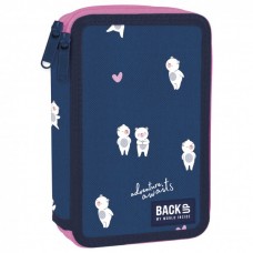 Back Up 2-layer Pencil Case with supplies DW 14 Adventure