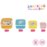 Badabulle Snacking Boxes pack of 4
