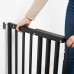 Badabulle Deco Pop Extendable Safety Gate, Pressure Fit or Screws, Black