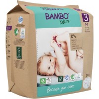 Bambo Nature Eco nappies M, 28 pcs. - size 3 Bambo Nature Eco nappies M, 28 pcs. - size 3