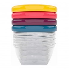 Babymoov Купички за храна Rainbow 4 броя, 120ml