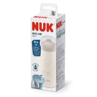 NUK Mini-Me Sip Stainless Steel 300ml with sip top Ecru