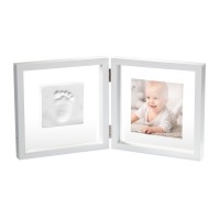 Baby Art Square Print Frame My Baby Style white