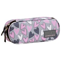 Back Up Pencil Case A04 Hearts