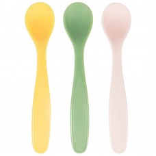 Badabulle Flexible Soft Spoons 3 Pieces Pastel