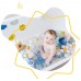 Badabulle Baby Bath Toys Pastel, set of 8