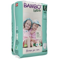 Bambo Nature Eco nappies - pants XXL, 18pcs. - size 6
