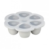 Beaba MultiPortions, 6 x 150 ml, Light Grey Beaba MultiPortions, 6 x 150 ml, Light Grey