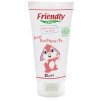 Friendly Organic Baby Toothpaste, 100% food grade ingredients