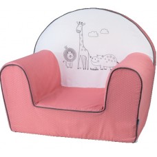 Bubaba Safari baby soft chair pink