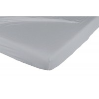 Candide Fitted Baby cot bed sheet 60 x 120cm Grey