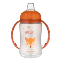 Training Cup with Soft Silicone Spout 320 ml Cute Animals Orange Training Cup with Soft Silicone Spout 320 ml Cute Animals Orange