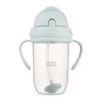 Canpol Non-Spill Cup with Weighted Straw 270 ml Green