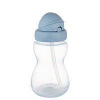Canpol Sport cup with flip-top Silicon straw Blue Canpol Sport cup with flip-top Silicon straw Blue