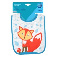 Canpol Лигавник с копче Cute Animals, 6м+ Тюркоаз