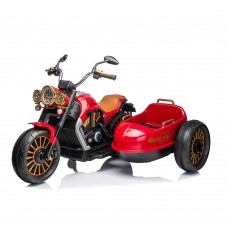 Chipolino Battery operated Motorcycle for two kids Duo Tron Red