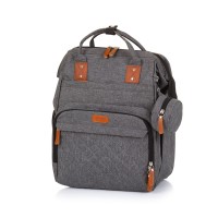 Chipolino Backpack - diaper bag Granite