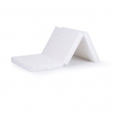 Chipolino Foldable mattress for travel cot, pink stars