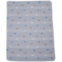 David Fussenegger Бебешко одеяло Juwel 70х90 Абстрактни форми, синьо