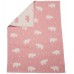 David Fussenegger Lena 75x100 Rhinos allover Pink