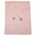 David Fussenegger Бебешко одеяло от органичен памук Maja Охлюв и Таралеж Розово
