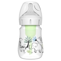 Dr.Brown's Шише Wide-Neck Options+ PP, 150 мл Jungle Animals