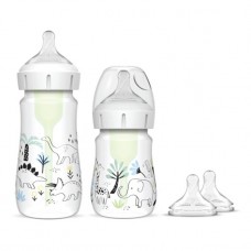 Dr.Brown's Options+ Wide-Neck Baby Bottle Animals, Set of 2 Dr.Brown's Options+ Wide-Neck Baby Bottle Animals, Set of 2