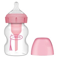 Dr.Brown's Options+ Wide-Neck Baby Bottle, 150 ml Pink