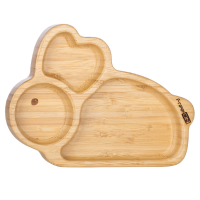 FreeON Дървена чиния Зайче FreeON Дървена чиния Зайче