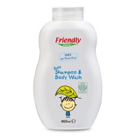 Friendly Organic Baby Shampoo and Bodu wash