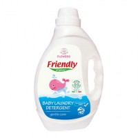 Friendly Organic Препарат за пране на бебешки дрехи, Цветя, 2L Friendly Organic Препарат за пране на бебешки дрехи, Цветя, 2L