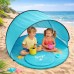 Ginger Home Pop-Up Tent with 50+ UV Protection Blue