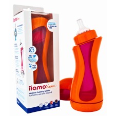 iiamo Home Reular feeding Baby bottle 380 ml, Orange