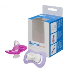 Iiamo Peace Silicone baby pacifier, 2 pcs Girl