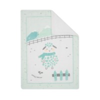 Kikka Boo Меко бебешко одеяло с шерпа 110/140 см Sleepy Sheep